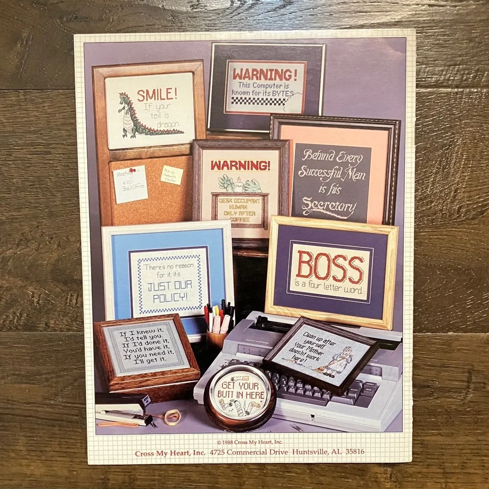 Counted Cross Stitch Pattern Books Sayings Quotes Designs Craft Gifts Bundle